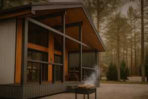 снять дом с мангалом