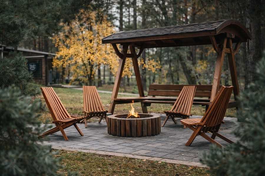 Новый год в Беловежской пуще домик