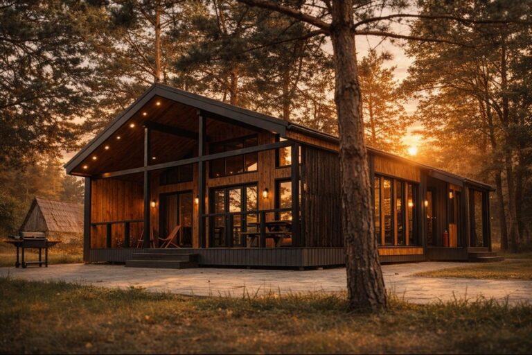 Домик с баней в Беловежской пуще